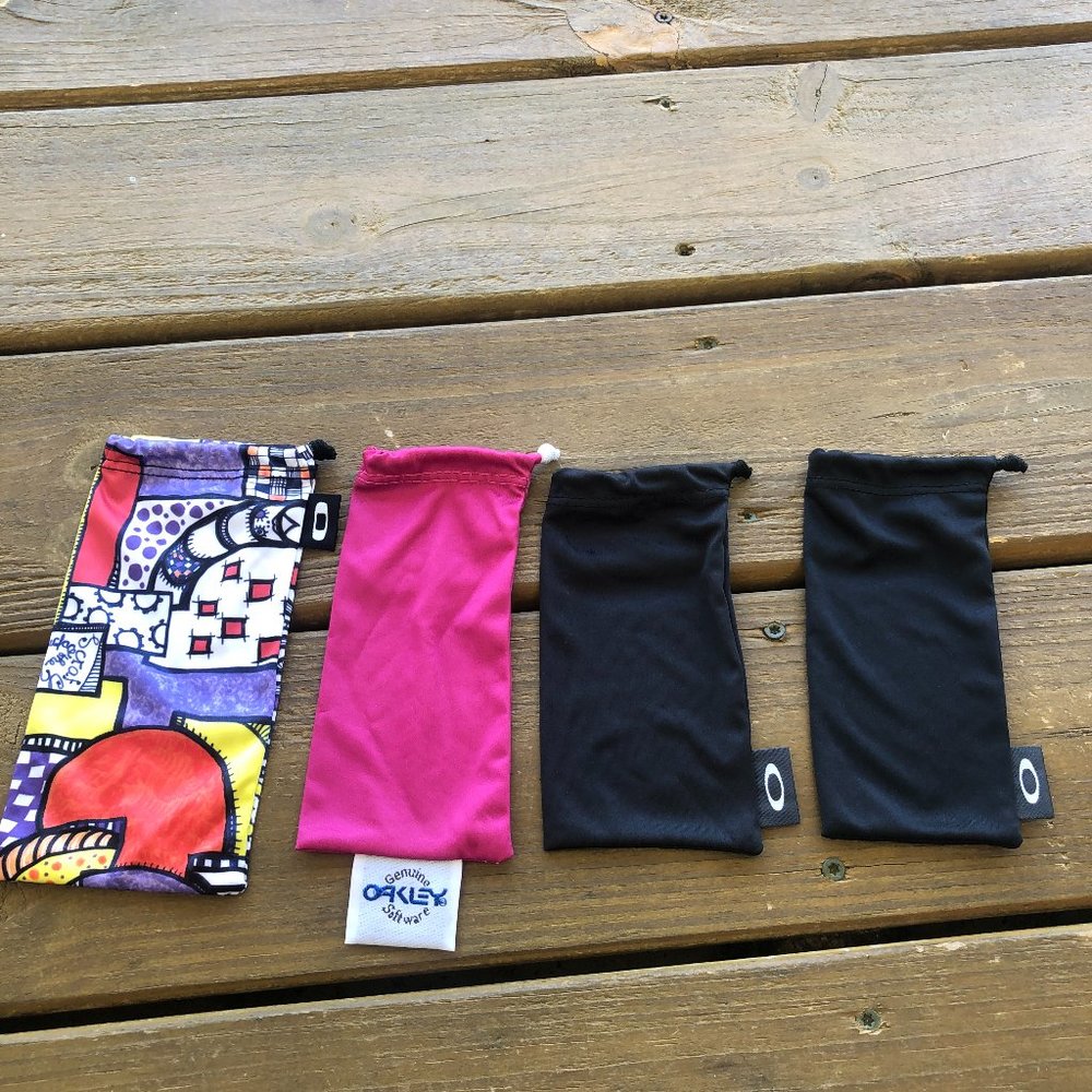 NEW Oakley Four Microfiber Bags Bundle